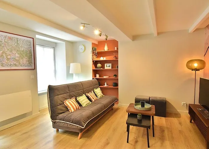 Appartamento L'écrin Du Bourg - 2 Min Château&maison Bernadette