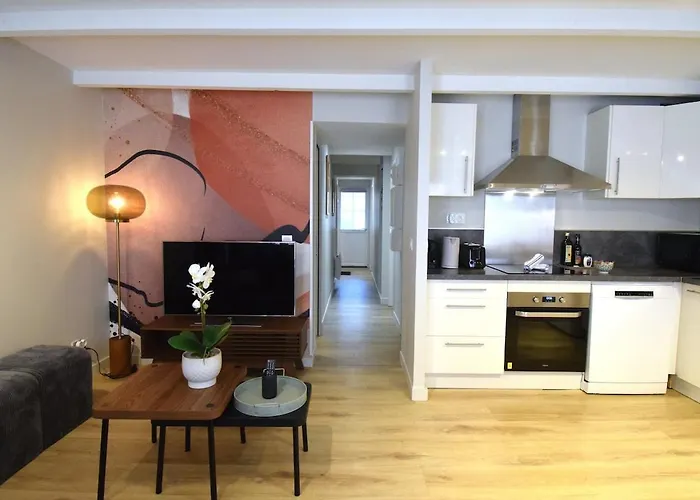 Appartement L'écrin Du Bourg - 2 Min Château&maison Bernadette Lourdes